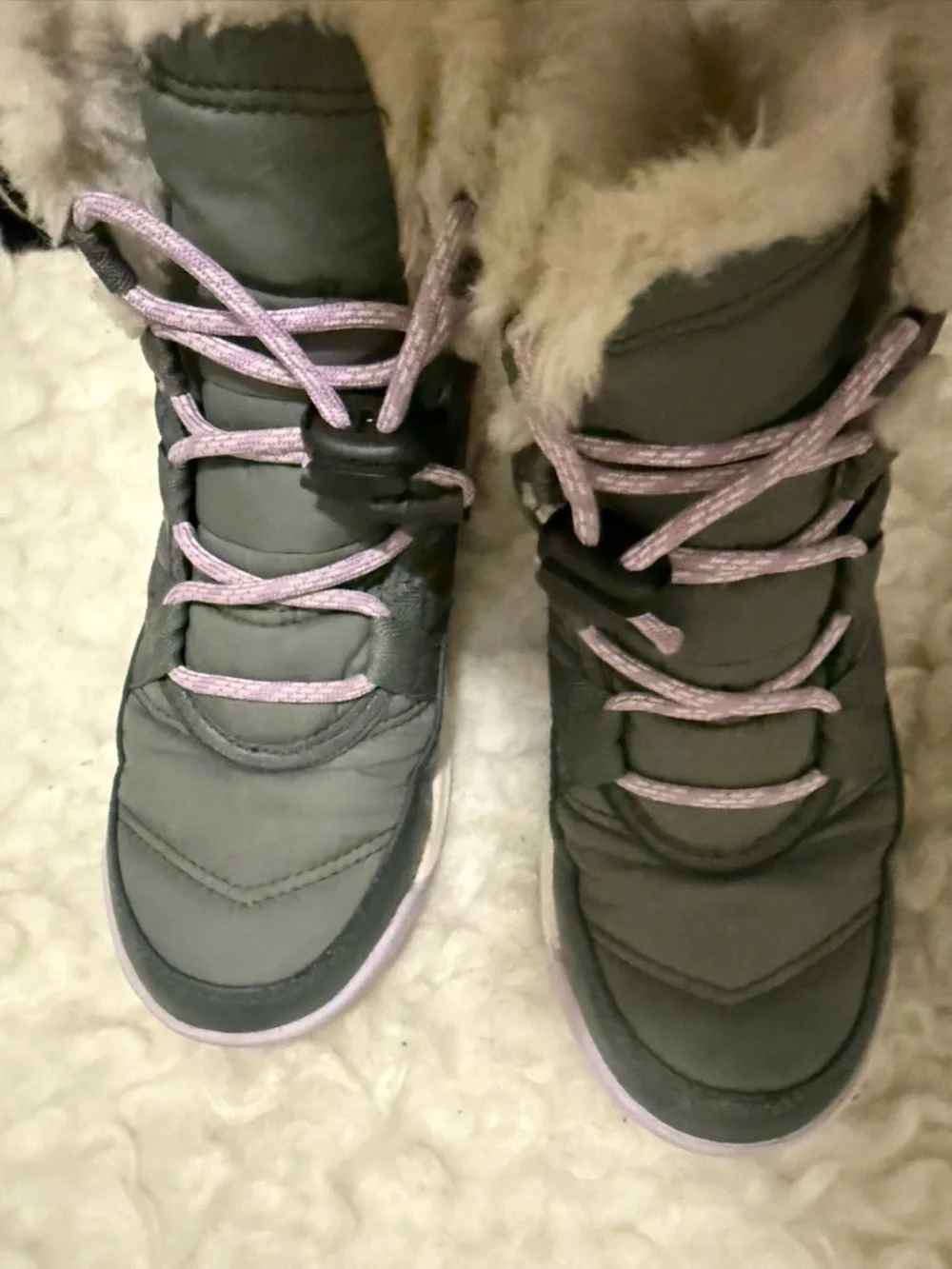 Sorel Whitney II Plus Snow Short Lace Waterproof Boots Kids Youth